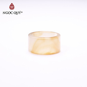 Nhẫn càng long đá mã não ni 18,19 - Ngọc Quý Gemstones