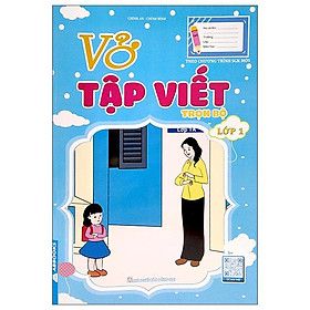 Vở tập viết lớp 1 trọn bộ