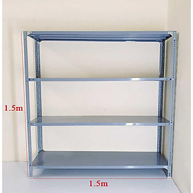 Mua Kệ sắt đa năng để đồ v lỗ (Cao 1.5m x Dai 1.5m x Rộng 0.3m)