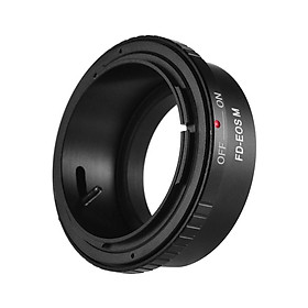 FD-EOS M Lens Mount Adapter Ring for Canon FD Lens to Canon EOS M Series Cameras for Canon EOS M M2 M3 M5 M6 M10 M50