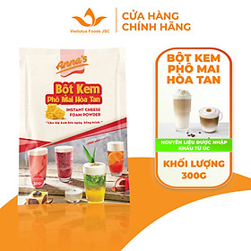 Bột Kem Phô Mai (Cheese Foam) | Túi 300G pha 40 ly - Bột kem pha chế Váng Sữa Kem Cheese Trà sữa, Đồ uống đá xay