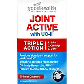 Viên Sụn Khớp Goodhealth Joint Active - Với UC2 Tái Tạo Và Duy Trì Sụn Khớp - Giúp Khớp Khỏe Dễ Dáng Vận Động – 100% Chính Hãng Từ New Zealan