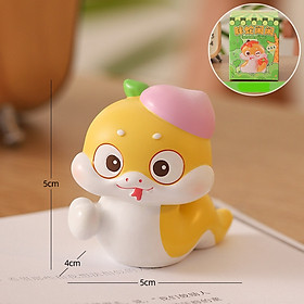 Mô hình Tượng Rắn Cát Tường Phú Quý 2025 Trang Trí Decord_ Hàng Chính Hãng