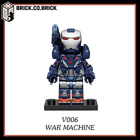 Đồ Chơi Lắp Ráp Nhân Vật War Machine Thor Thanos Siêu Anh Hùng Minifig Super Hero V001 V002