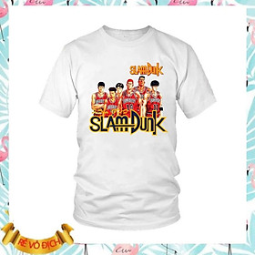 XẢ HÀNG Áo thun nam nữ in hình Team Slam Dunk Anime Mẫu 10 (Đủ màu)