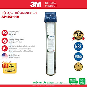 Mua Bộ Lọc Thô 20 inch 3M AP102T-110 | CFS02T Cao Cấp Kèm Lõi Không Dùng Điện Không Nước Thải  Nhập Khẩu Mỹ - Hàng Chính Hãng 3M