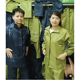 Mua Bộ Quần và Áo Mưa Dài Vải Dù Loại Tốt