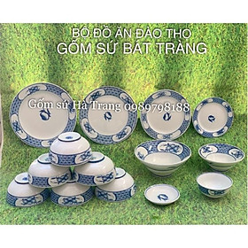 Bộ đồ ăn thờ cúng thắp hương gia tiên