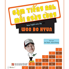 Hình ảnh sách Gặm tiếng anh mỗi ngày cùng Woo Bo Hyun 