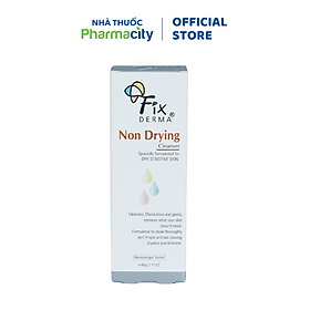 Sữa rửa mặt FIXDERMA Non Drying Cleanser giúp làm sạch tế bào chết, bụi bẩn, bã nhờn (Tuýp 60g)