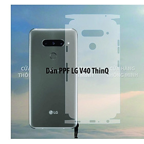 BÁO GIÁ Màn Hình Lg V40 | Shopee Lazada Sendo Tiki mới nhất 18 Dán Màn hình mặt lưng PPF dành cho LG V40 ThinQ Full kín viền