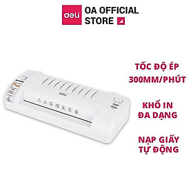 Mua Máy Ép Plastic Deli hàng Chính Hãng Deli Chuyên Dụng - Khổ A4/A5/B5 - An Toàn Và Dễ Dàng Sử Dụng - Ép Màng Ảnh  Poster E3893-EU