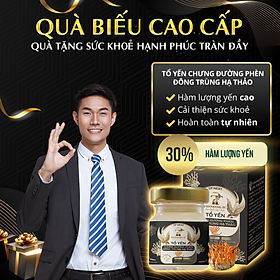 Tổ yến chưng đường phèn Đông trùng hạ thảo - Tiến Phương JSC (70 ml/hũ)