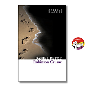 Sách - Robinson Crusoe by Daniel Defoe | Classics / Fiction / Adventure / Ngoại văn Nhập khẩu