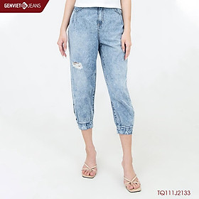 Quần Jeans Nữ Jogger GENVIET TQ111J2133