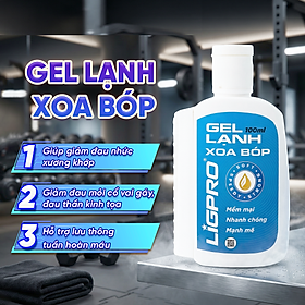 Gel nóng xoa bóp Ligpro 100ml