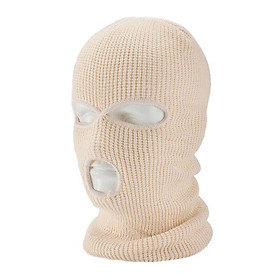 Hình ảnh sách 2/3-Hole Knitted Full Face Cover Ski Mask Winter Beanie Hat