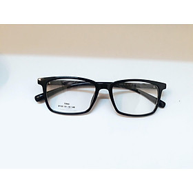Gọng kính nhựa dẻo unisex dáng mắt vuông, đơn giản, Tr90-0100
