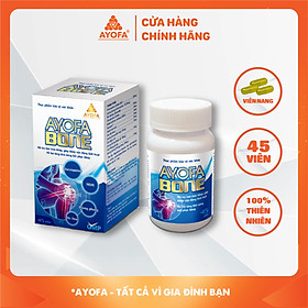 Viên uống hỗ trợ bảo vệ xương khớp, tái tạo sụn Ayofa Bone 45 viên/ Hộp