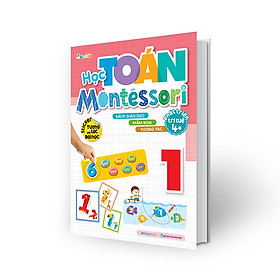 Sách Học Toán Montessori 1 ( Phát triển trí tuệ 4+)