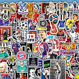 Set 50 Hình Sticker Chủ Đề FiFa | Sticker Dán Điện Thoại , Dán Nón Bảo Hiểm , Dán Vali