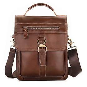 Túi đeo chéo nam DA BÒ THẬT – BEE GEE DCN9387