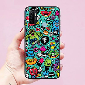 Ốp lưng điện thoại dành cho Oppo A53 Hình Graffiti