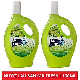 Combo 2 Chai Nước thơm lau sàn 1.1L Hương Chanh xả