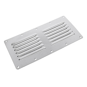 Marine  Stainless Steel Louvered Vent Louver Ventilation f/ Boat Yacht