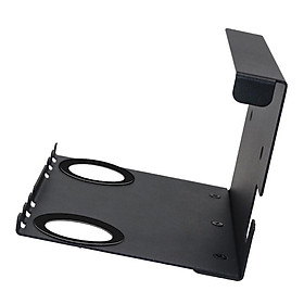 Black Wall Mount Holder Bracket Game Storage Stand Dock for  Switch