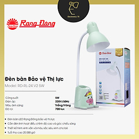 Mua Đèn bàn Led hoạt hình cho trẻ  bảo vệ thị lực (RD_RL_24V2) Rạng Đông