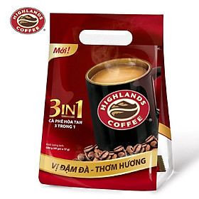BÁO GIÁ Cà Phê Hạt Highland | Shopee Lazada Sendo Tiki mới nhất 42 Cà phê Highland 3in1 40*17g bịch- 41066