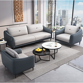Mua Bộ sofa băng văn phòng bọc da cao cấp Juno Sofa HVPCT-19