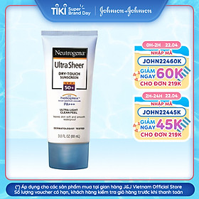 Kem chống nắng Neutrogena U.S Dry Touch SPF 50 88ml