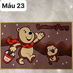 Mua Thảm 3D Hình Thú Loại Đẹp   Thảm Lau Chùi Chân Giá Rẻ