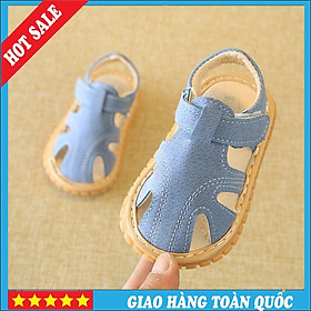 (187) SANDAL ,DÉP RỌ CAO SU SIÊU MỀM CHO BÉ TRAI BÉ GÁI , phát tiếng kêu