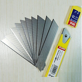 Mua Bộ 10 Lưỡi dao trổ 10x1.8cm 206291