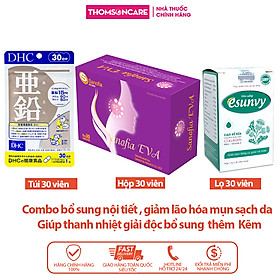 Combo viên uống nội tiết tố cho người bị mụn, nóng trong - Esunvy 30v