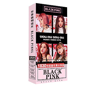 (BÌA NGẪU NHIÊN) Hộp ảnh POSTCARD mẫu mới BLACKPINK nhóm nhạc idol thần tượng Kpop