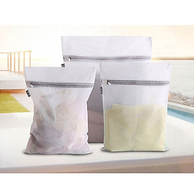 Combo nhiều túi lưới giặt đồ cho máy giặt bảo vệ quần áo chống biến dạng chất lượng tốt dây kéo lưới mịn Polyester