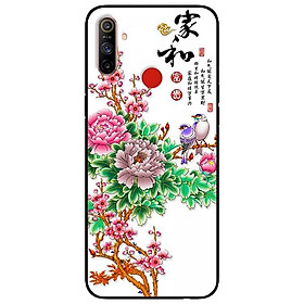 Ốp lưng dành cho Realme C3 mẫu Hoa Mẫu Đơn
