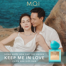 Hình ảnh NƯỚC HOA CAO CẤP UNISEX KEEP ME IN LOVE 50ML PHIÊN BẢN GIỚI HẠN HỒ NGỌC HÀ (2024)