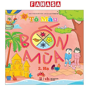 Sách - Tô Màu Bốn Mùa - Hạ - Tập 2