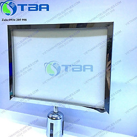 Mua Bảng Menu A3 inox gắn đầu trụ chắn nhập khẩu cao cấp