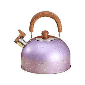 2L Whistling Kettle Cookware Anti Heat Handle Teapot for Induction Cookers