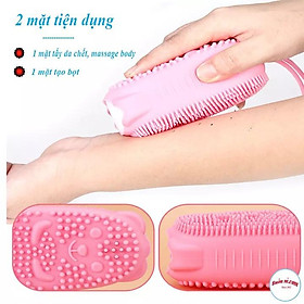 Mua Bông Tắm Silicon Tạo Bọt 2 Mặt Hình Chuột0