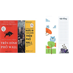 Bộ Sách Kinh Điển Đầu Tư Chứng Khoán ( Trên Đỉnh Phố Wall + Bước Đi Ngẫu Nhiên Trên Phố Wall ) (Tặng Tickbook đặc biệt)