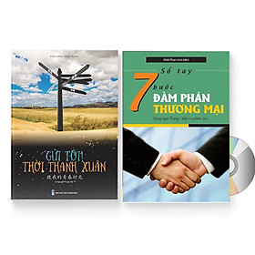 Download sách Sách - Combo gửi tôi thời Thanh Xuân song ngữ Trung việt có phiên âm MP3 nghe + Sổ tay 7 bước đàm phán thương mại (Trung – Pinyin – Việt) +DVD tài liệu