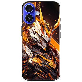 Ốp lưng dành cho Iphone 16 - 16 Plus - 16 Pro - 16 Pro Max - Rô Bô Cam - Hàng Chính Hãng