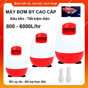 Máy bơm nước BY301 BY302 BY303 BY304 BY305 cao cấp 3IN1: lọc nước, hút cặn đáy vệ sinh bể cá, bơm tiểu cảnh, hòn non bộ, điều hòa, sinh hoạt cao cấp, siêu bền, tiết kiệm điện. BH uy tín - BY302- 16W